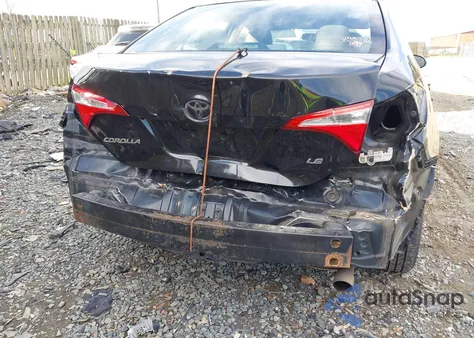 2016 Toyota Corolla Le Plus из США, поврежденный, VIN 5YFBURHEXGP480906